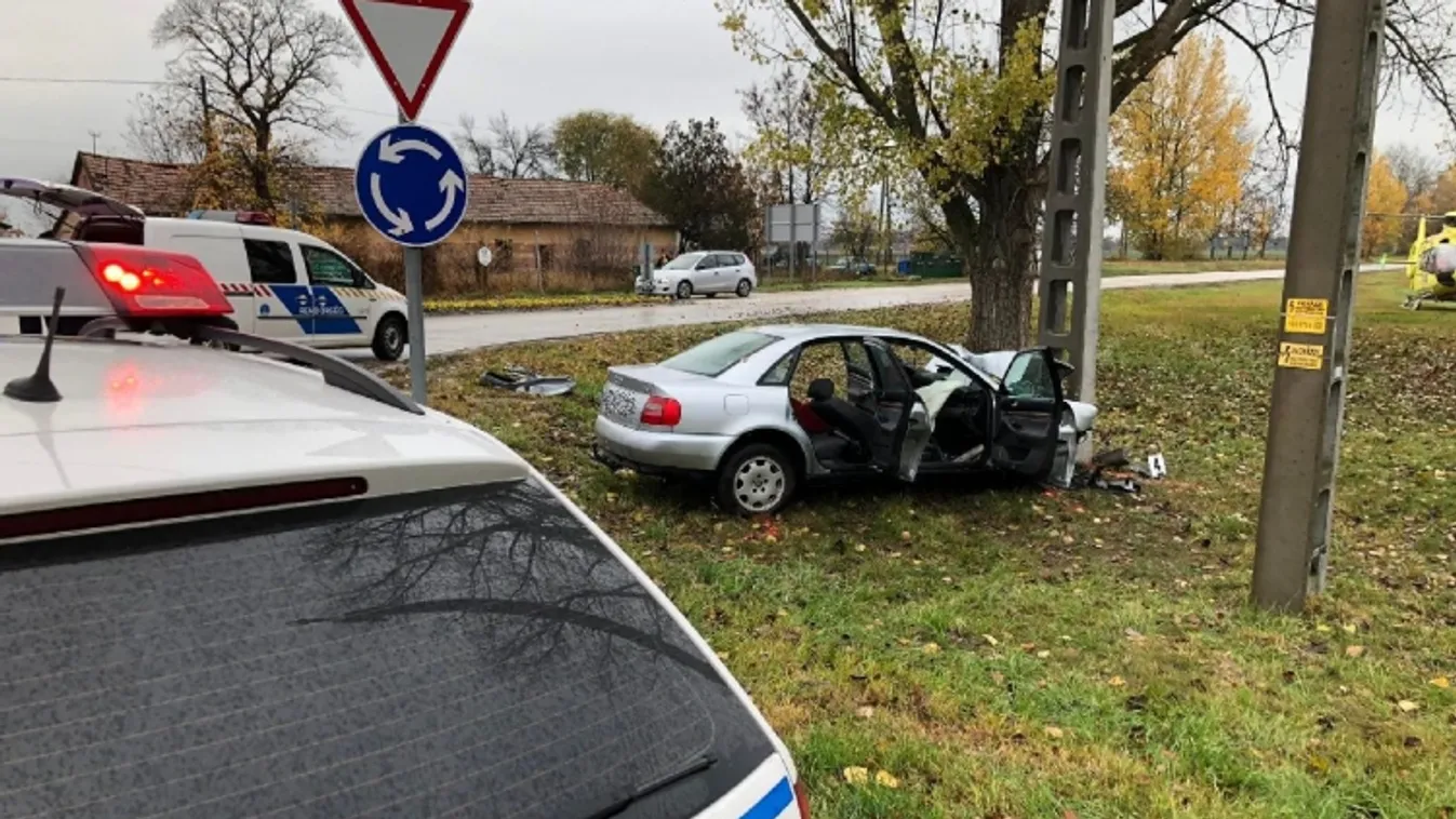 Halálos baleset Ópusztaszeren