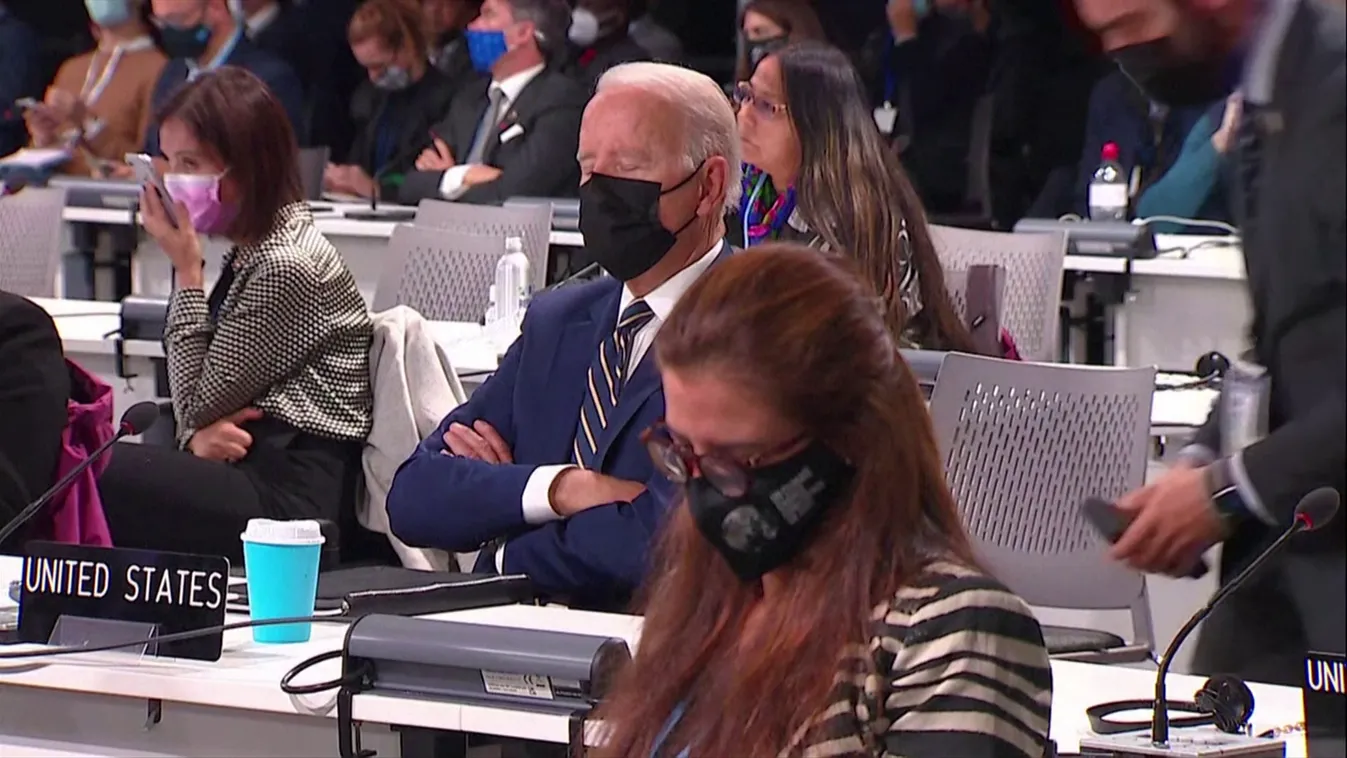 Ezúttal a klímacsúcson aludt el az amerikai elnök