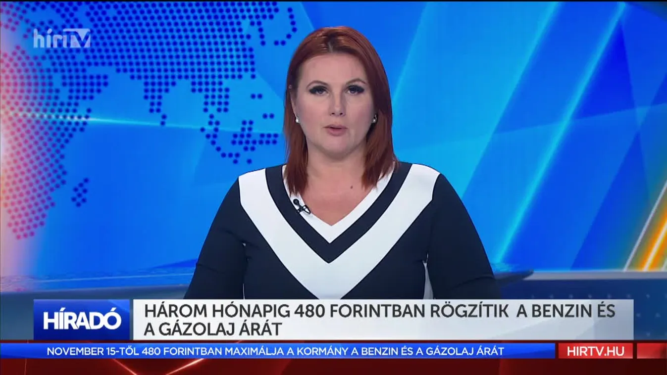 Három hónapig 480 forintban rögzítik a benzin és a gázolaj árát