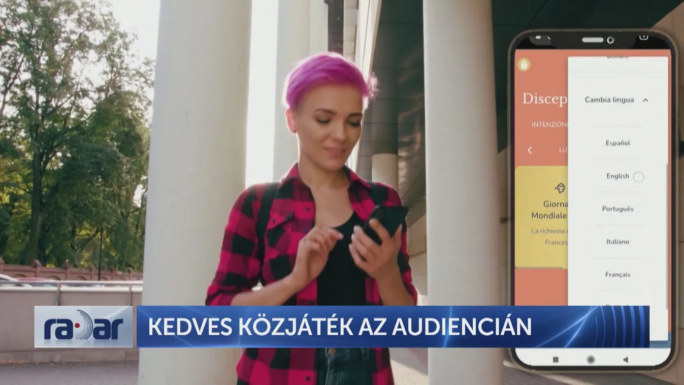 Radar: Kedves közjáték az audiencián