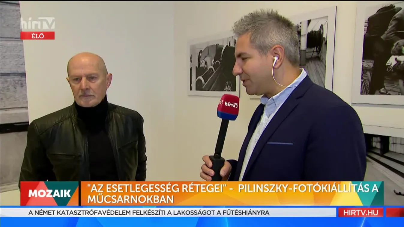 Mozaik: Pilinszky-fotókiállítás a Műcsarnokban