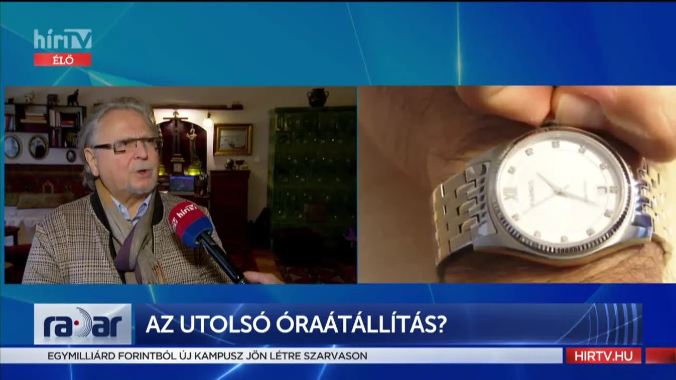 Radar: Téli vagy nyári időszámítás?