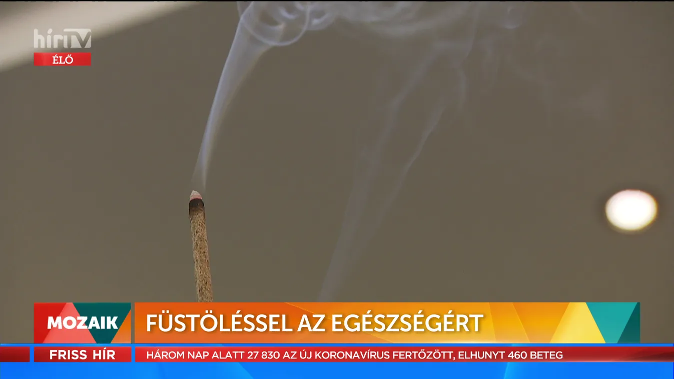 Mozaik: Füstöléssel az egészségért