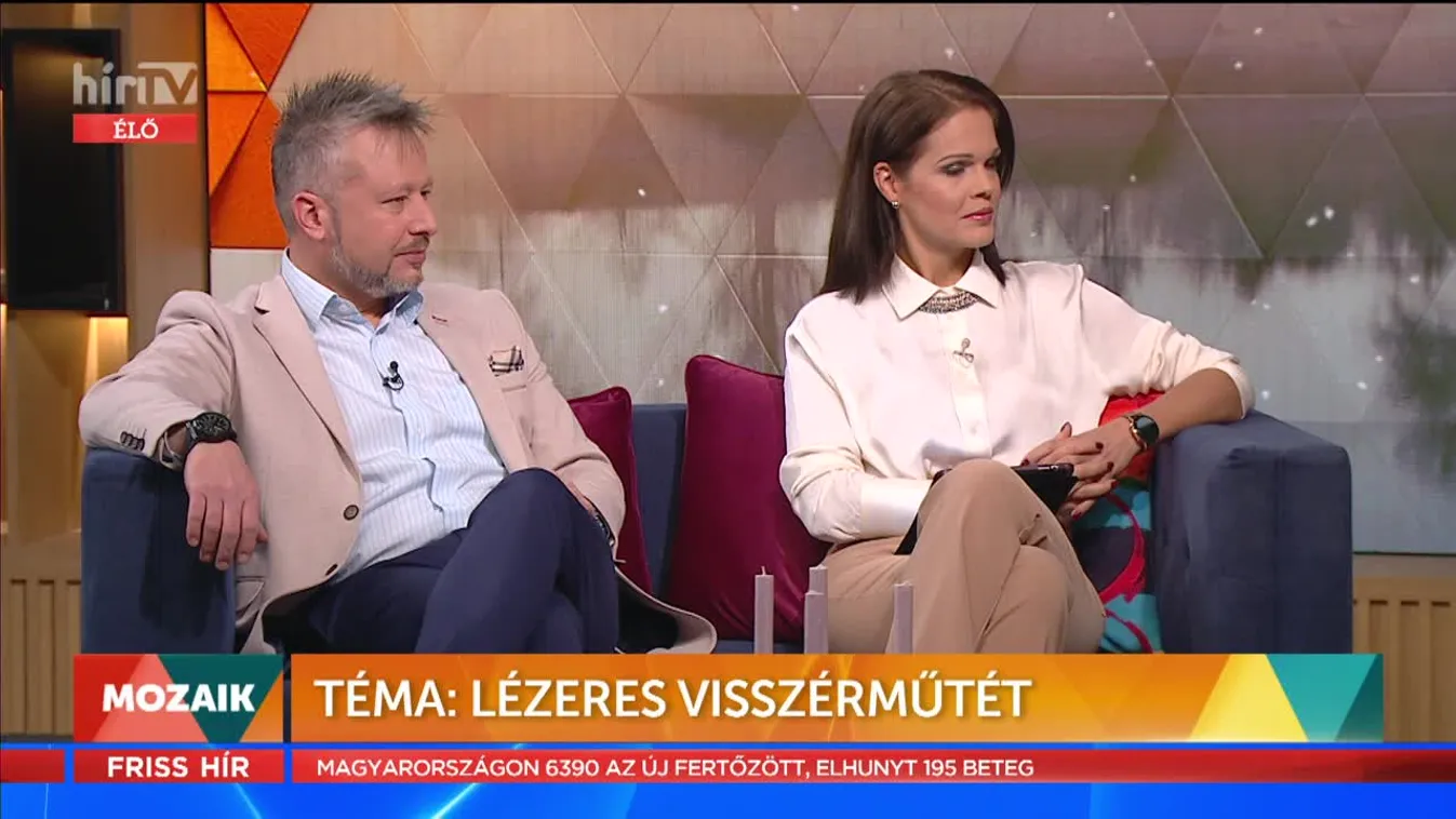 Mozaik - Téma: Lézeres visszérműtét