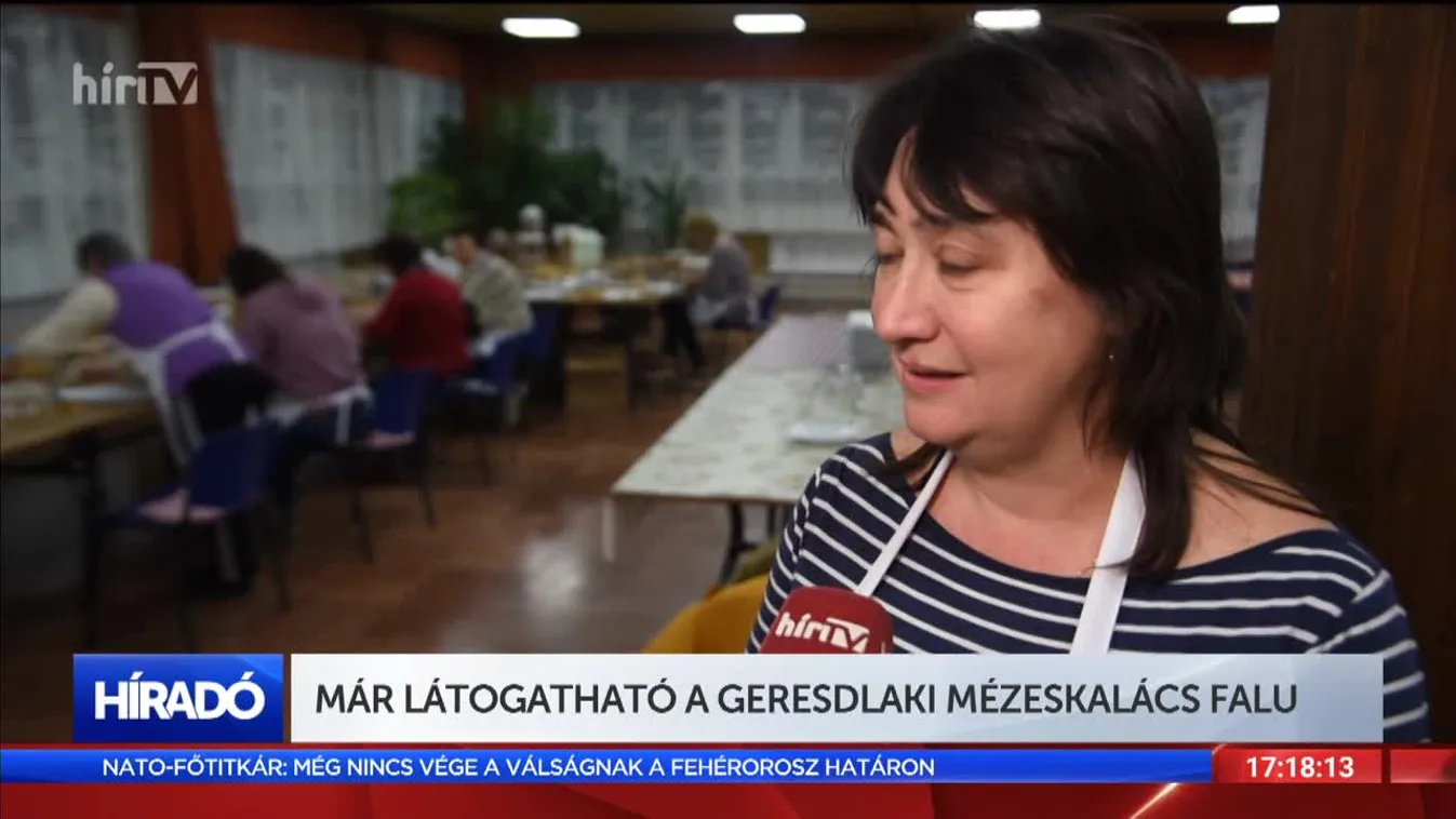 Már látogatható a geresdlaki mézeskalács falu