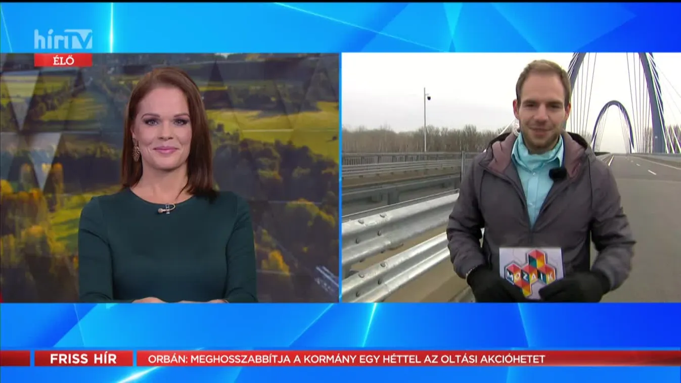 Mozaik: Egyedülálló híd szeli át a Tiszát