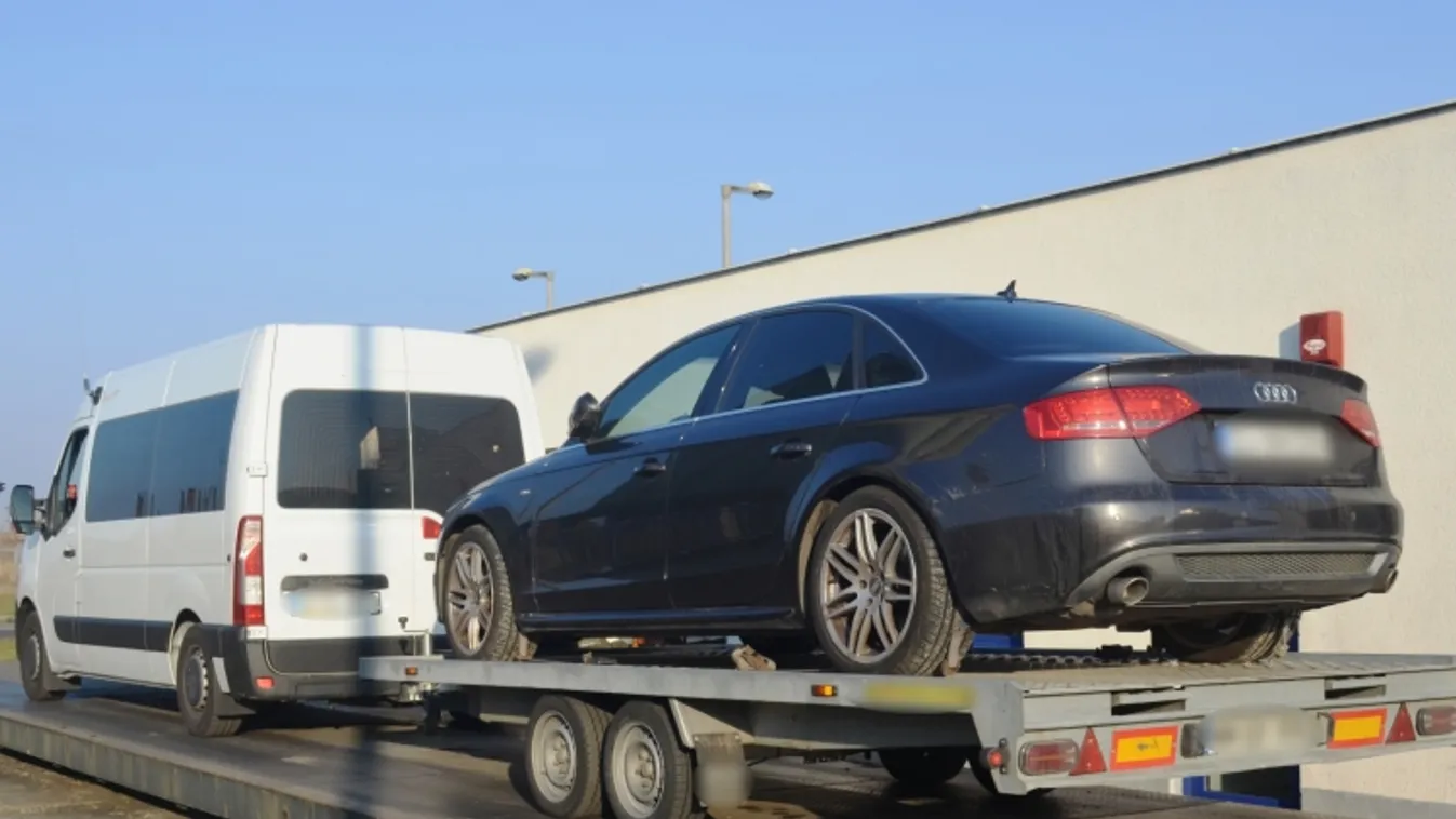 Túlsúlyos járműszerelvényeket szűrtek ki a hajdú-bihari rendőrök