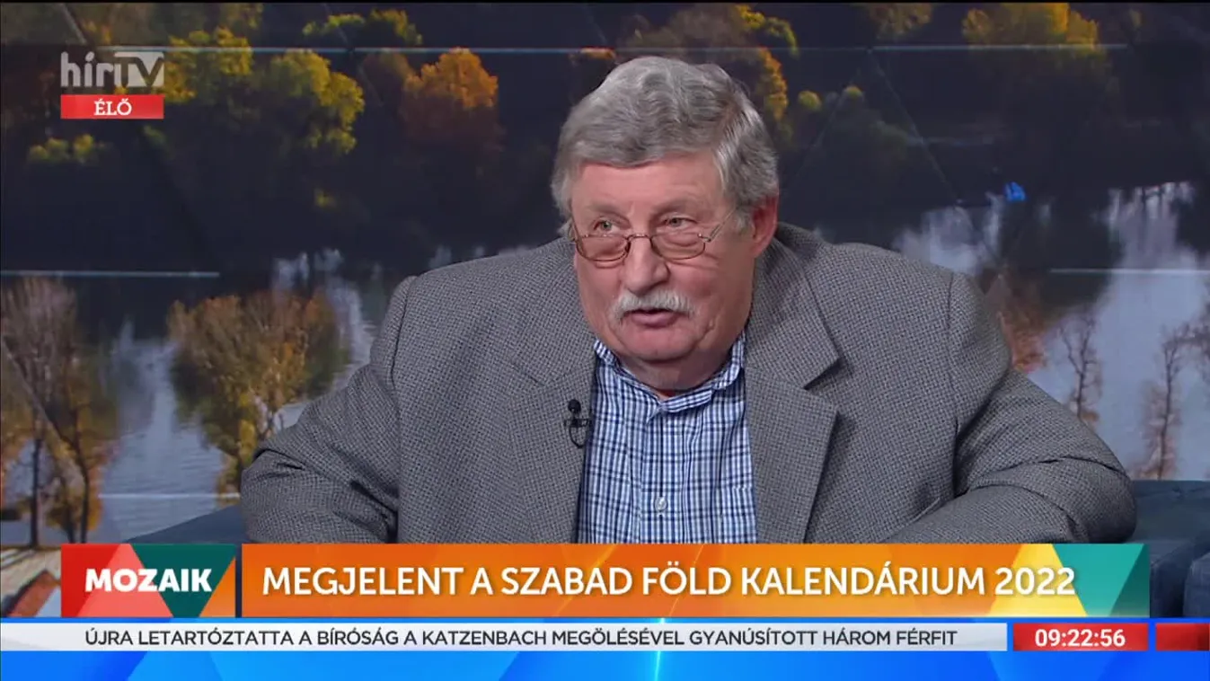 Mozaik – Megjelent a Szabad Föld Kalendárium 2022 (2021-11-23)