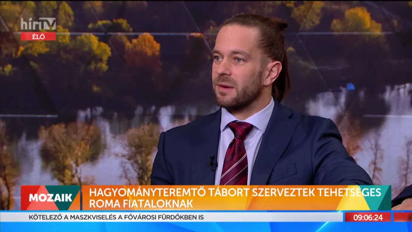 Mozaik - Hagyományteremtő tábort szerveztek tehetséges roma fiataloknak (2021-11-02)