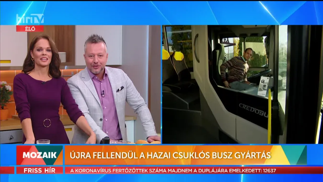 Mozaik - Újra fellendül a hazai csuklós busz gyártás