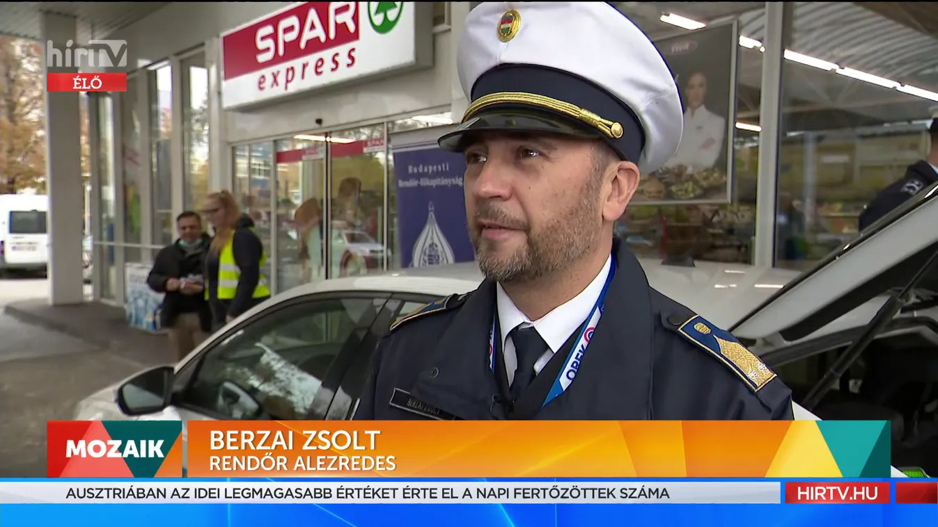 Mozaik: Ismét segíti a rendőrség a közlekedőket