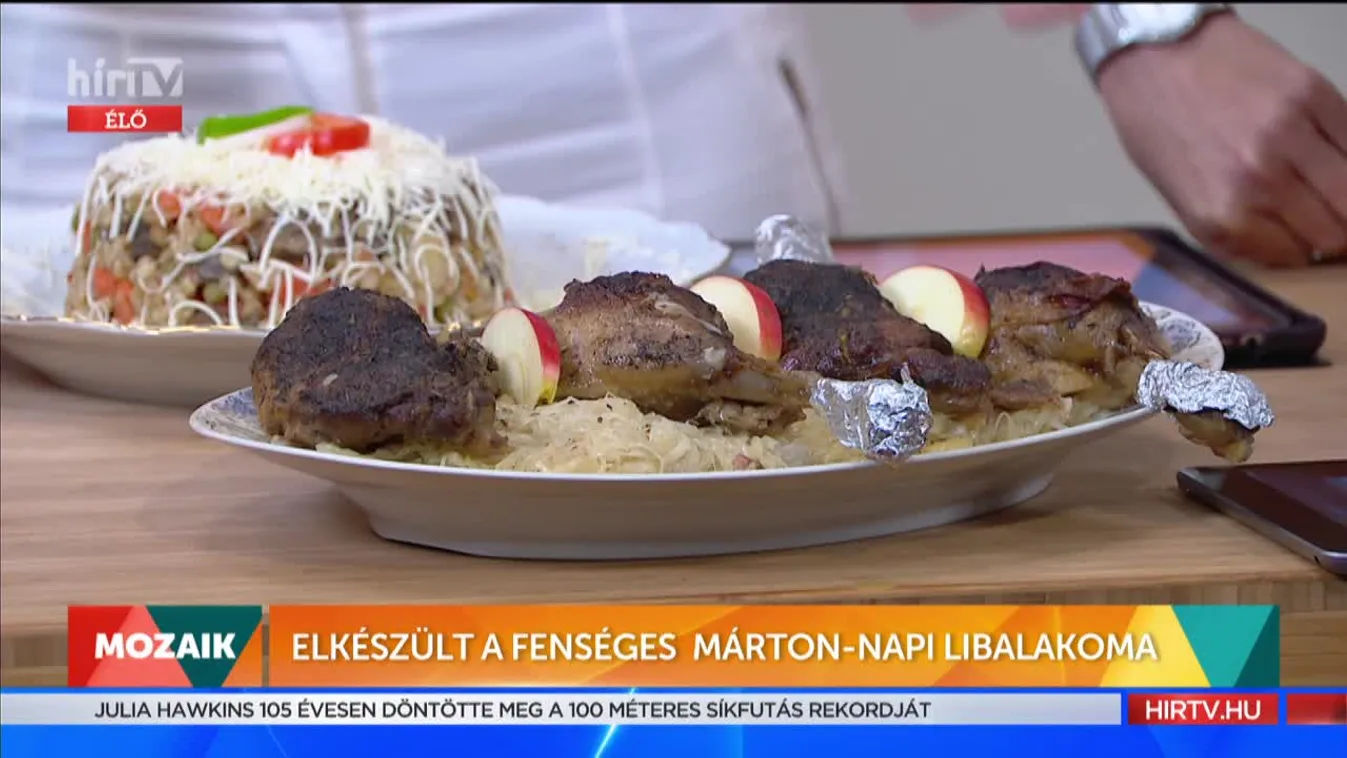 Mozaik - Elkészült a fenséges Márton-napi libalakoma (2011-11-11)