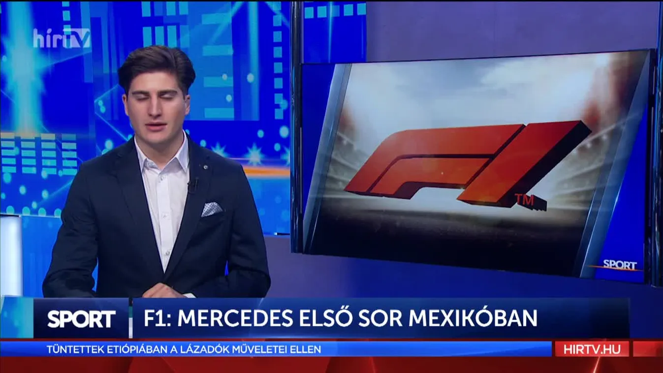 F1: Mercedes első sor Mexikóban