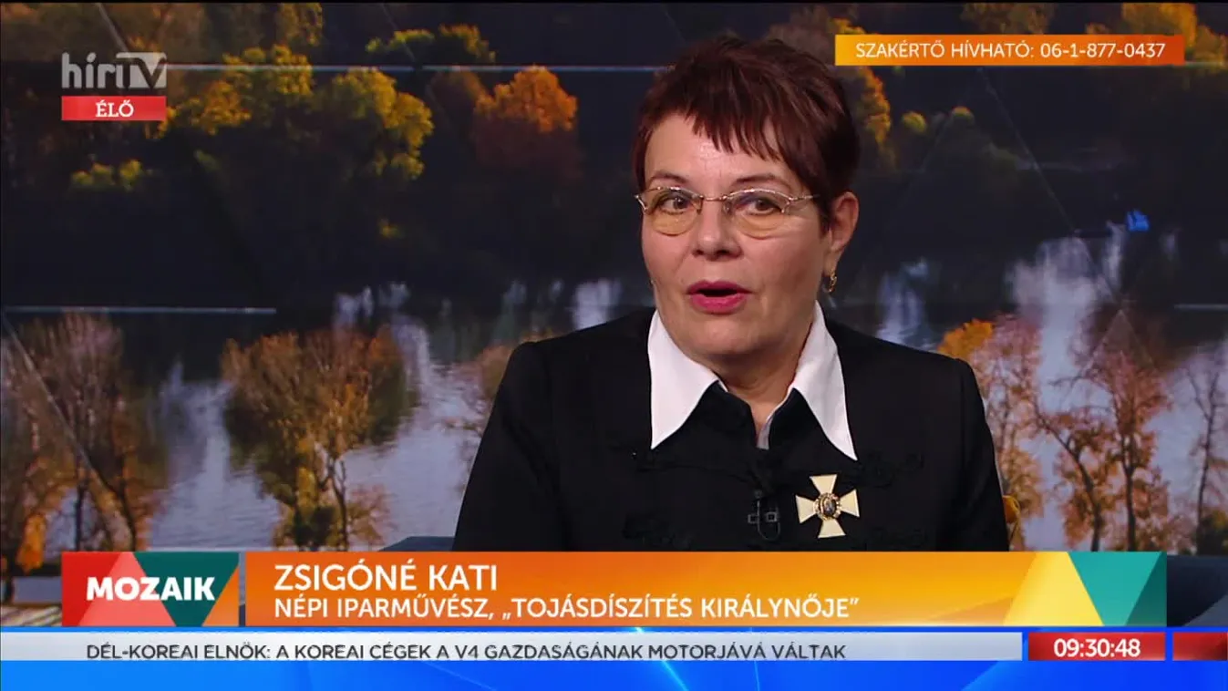 Mozaik – Három kitüntetést kapott egyetlen nap alatt a „tojáskészítés királynője” (2021-11-04)