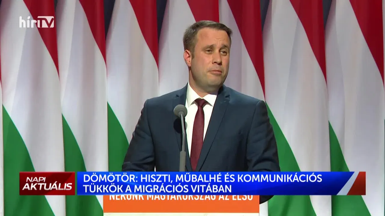 Dömötör Csaba: A baloldal egy nap alatt meg tudná nyitni a határokat
