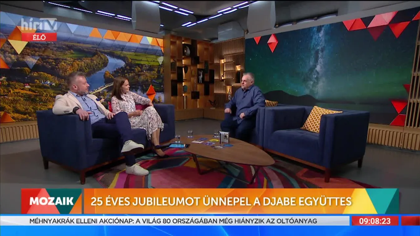 25 éves jubileumot ünnepel a Djabe együttes - Mozaik