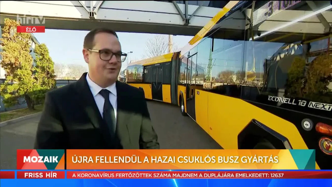 Mozaik - Újra fellendül a hazai csuklós busz gyártás