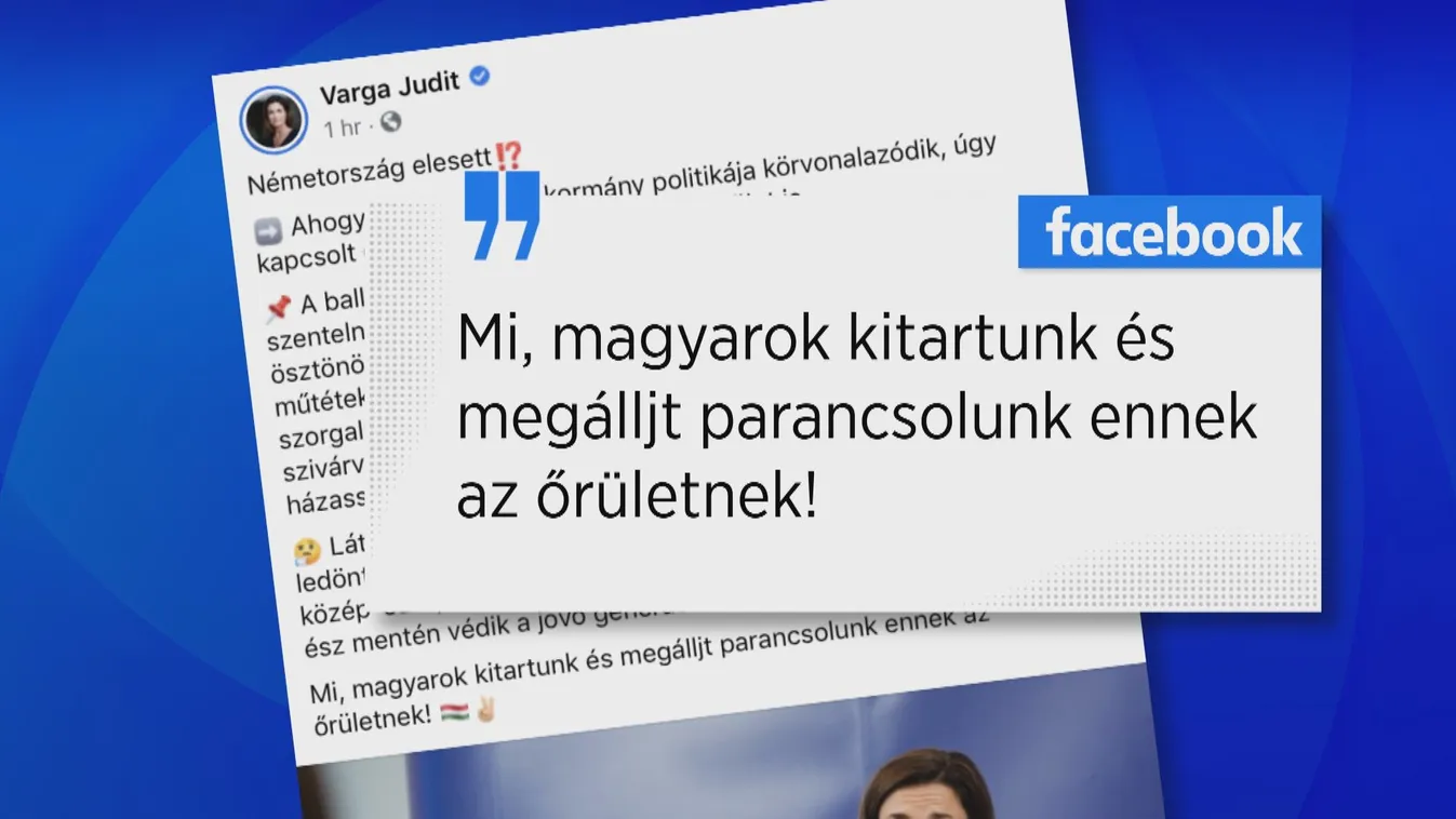 Varga Judit: Az LMBTQ-propaganda Németországot is ledöntötte a lábáról