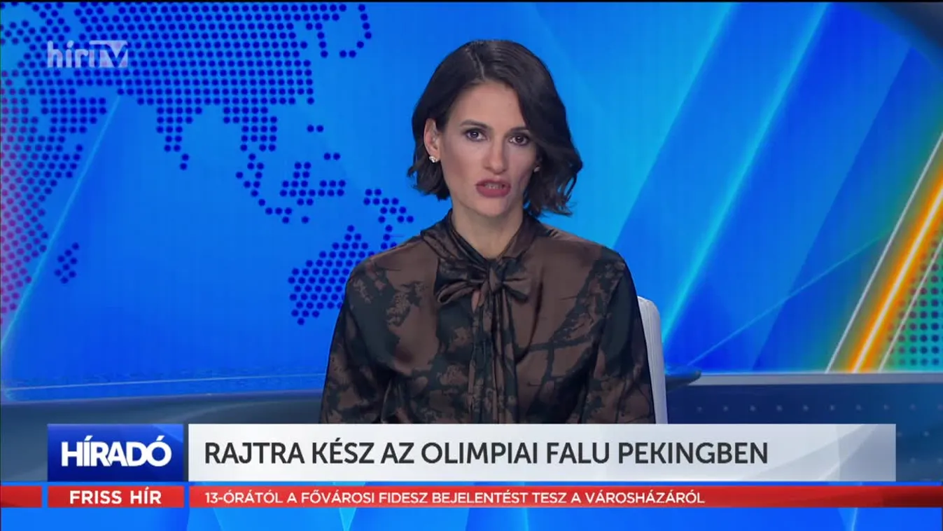 Rajtra kész az olimpiai falu Pekingben