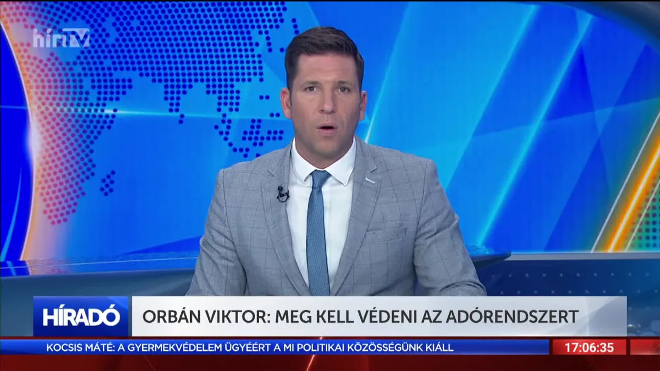 Orbán Viktor: Meg kell védeni az adórendszert