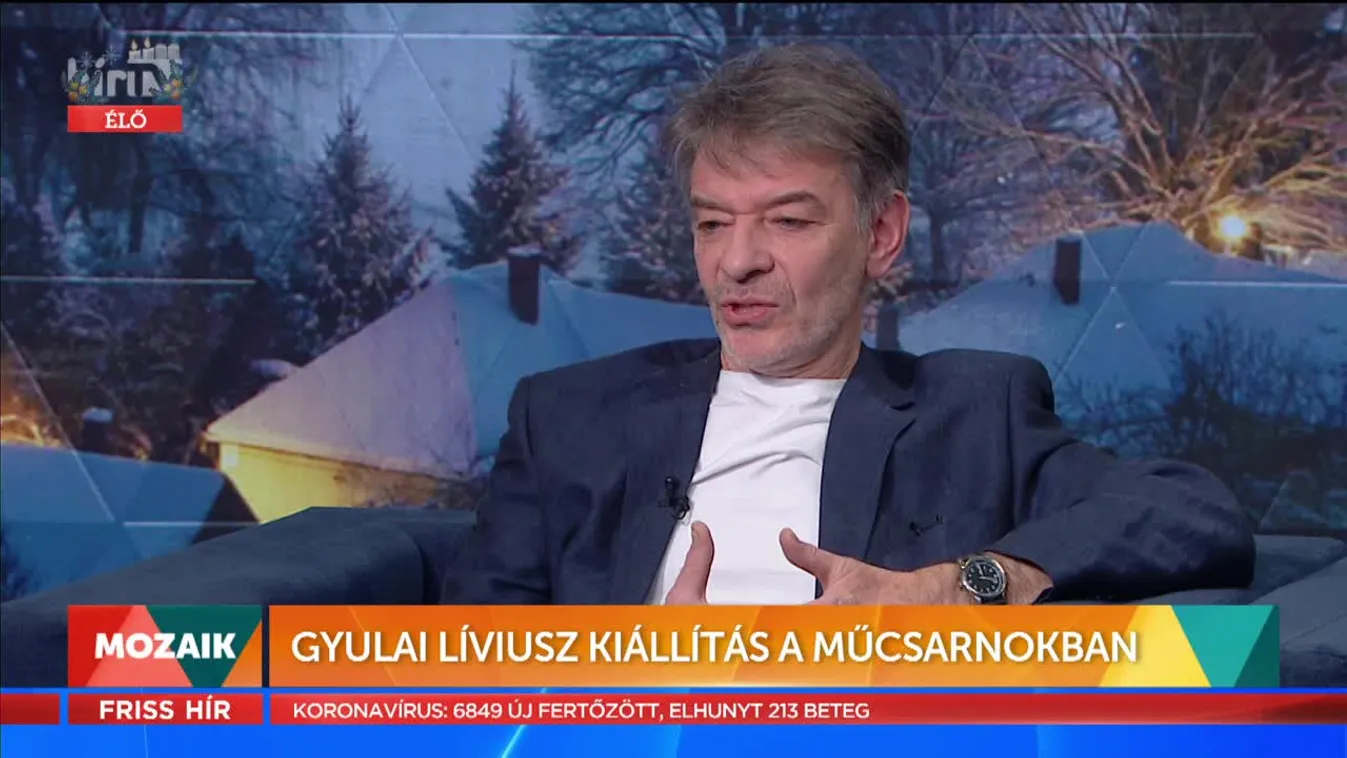 Mozaik - Gyulai Líviusz kiállítás a Műcsarnokban (2021-12-08)