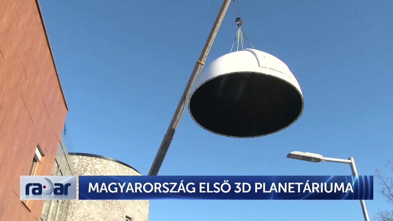 Magyarország első 3D planetáriuma