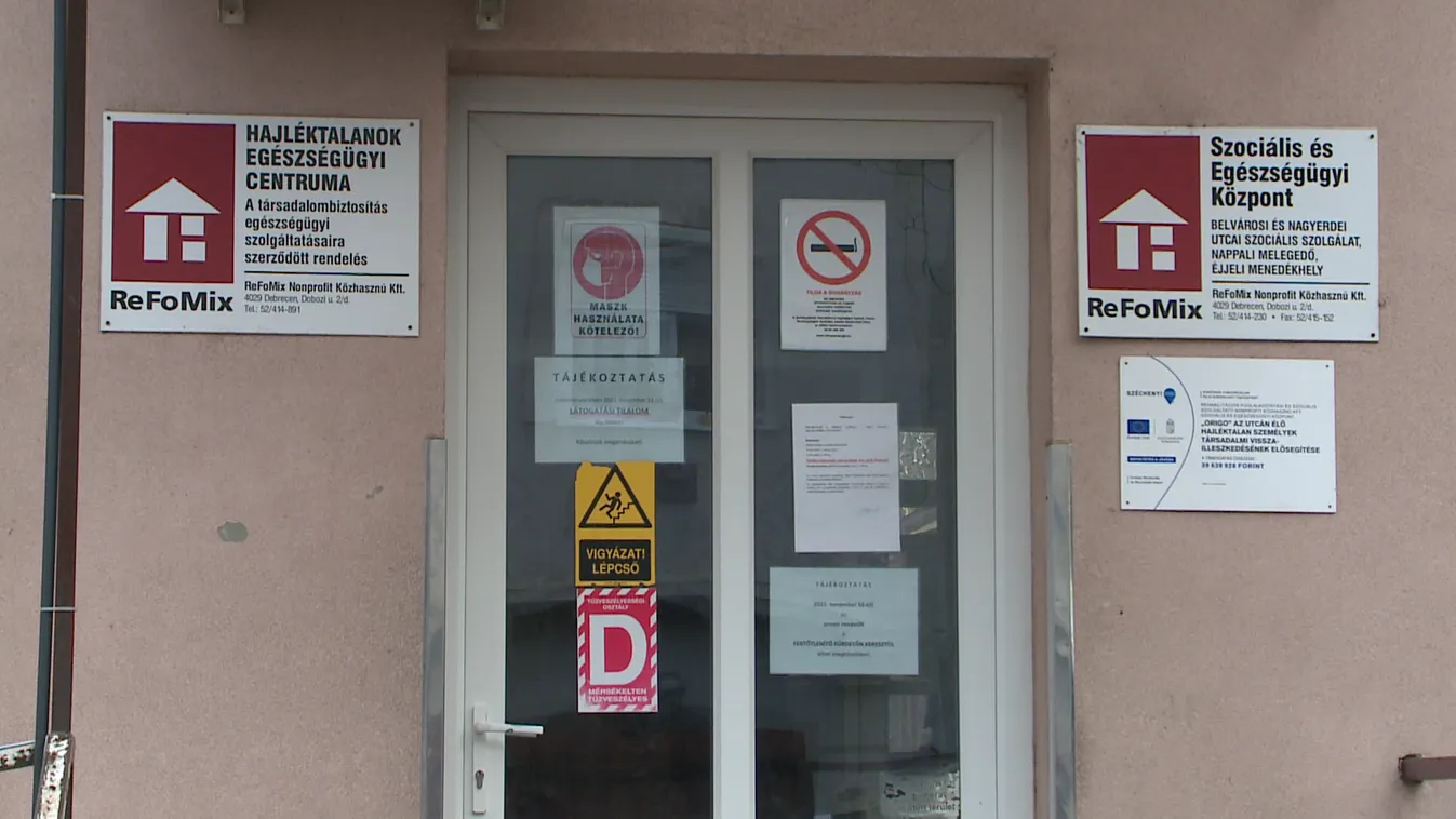 Telt házzal működik a hajléktalanellátórendszer Debrecenben