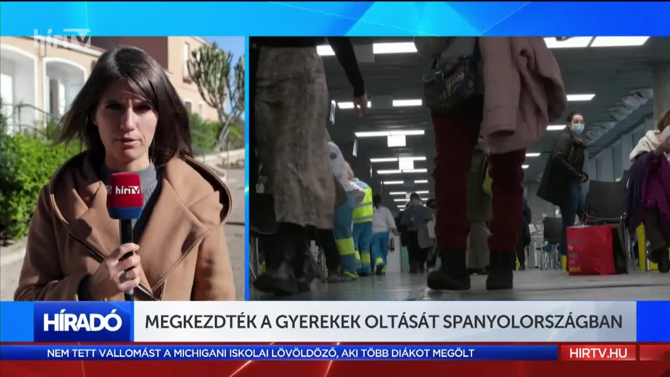 Megkezdték a gyerekek oltását Spanyolországban