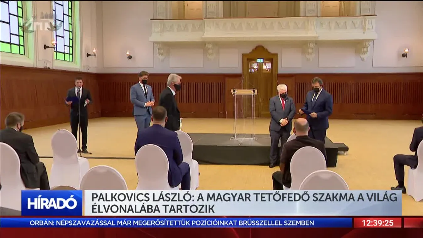 Palkovics László: A magyar tetőfedő szakma a világ élvonalába tartozik