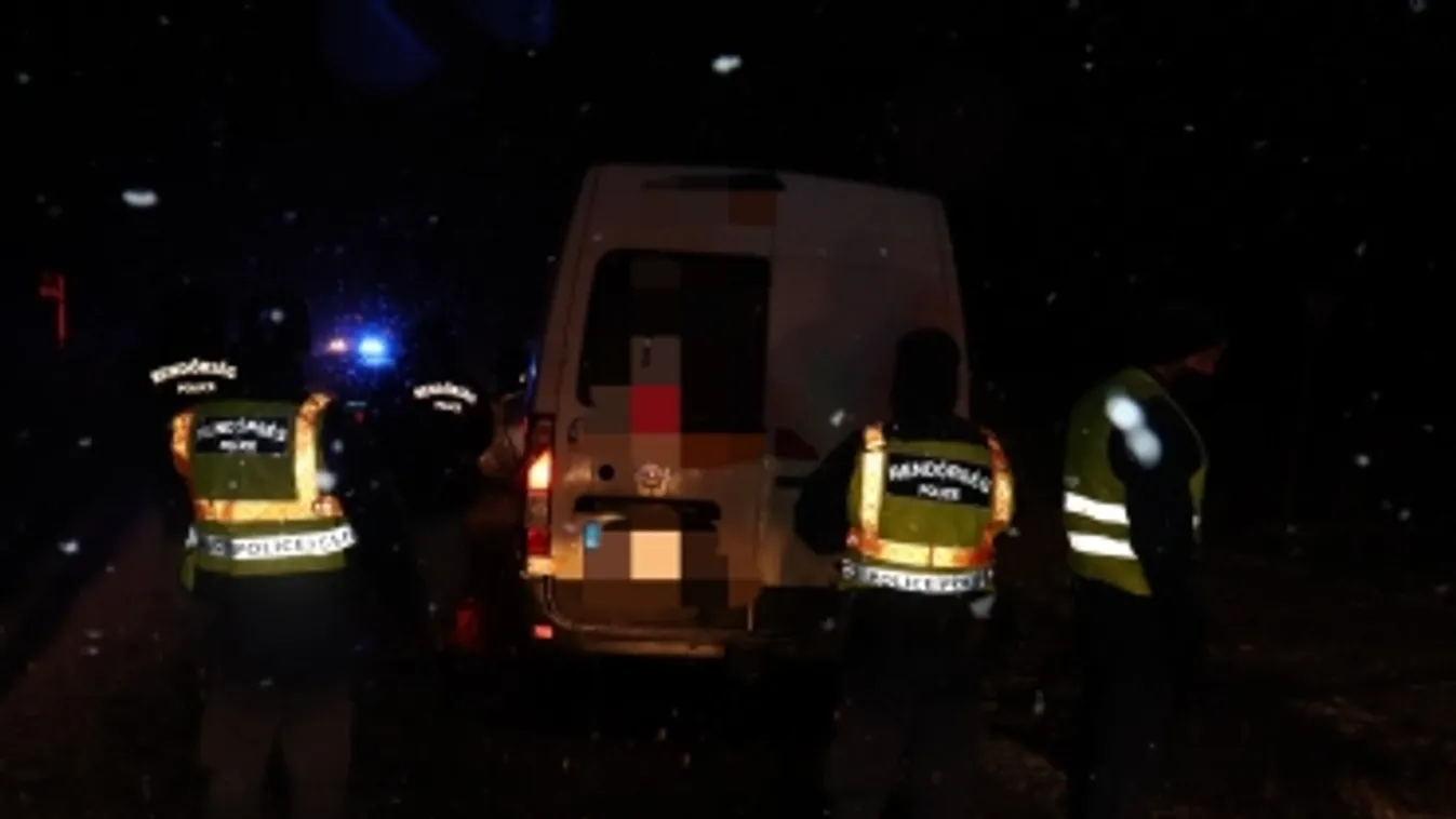 Embercsempészt fogtak el a rendőrök Szombathely térségében