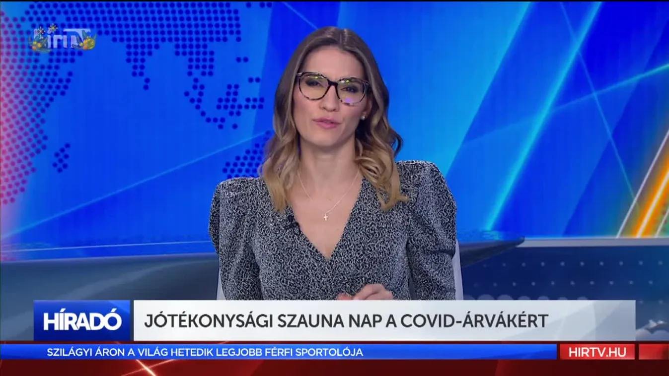 Jótékonysági szauna nap a Covid-árvákért