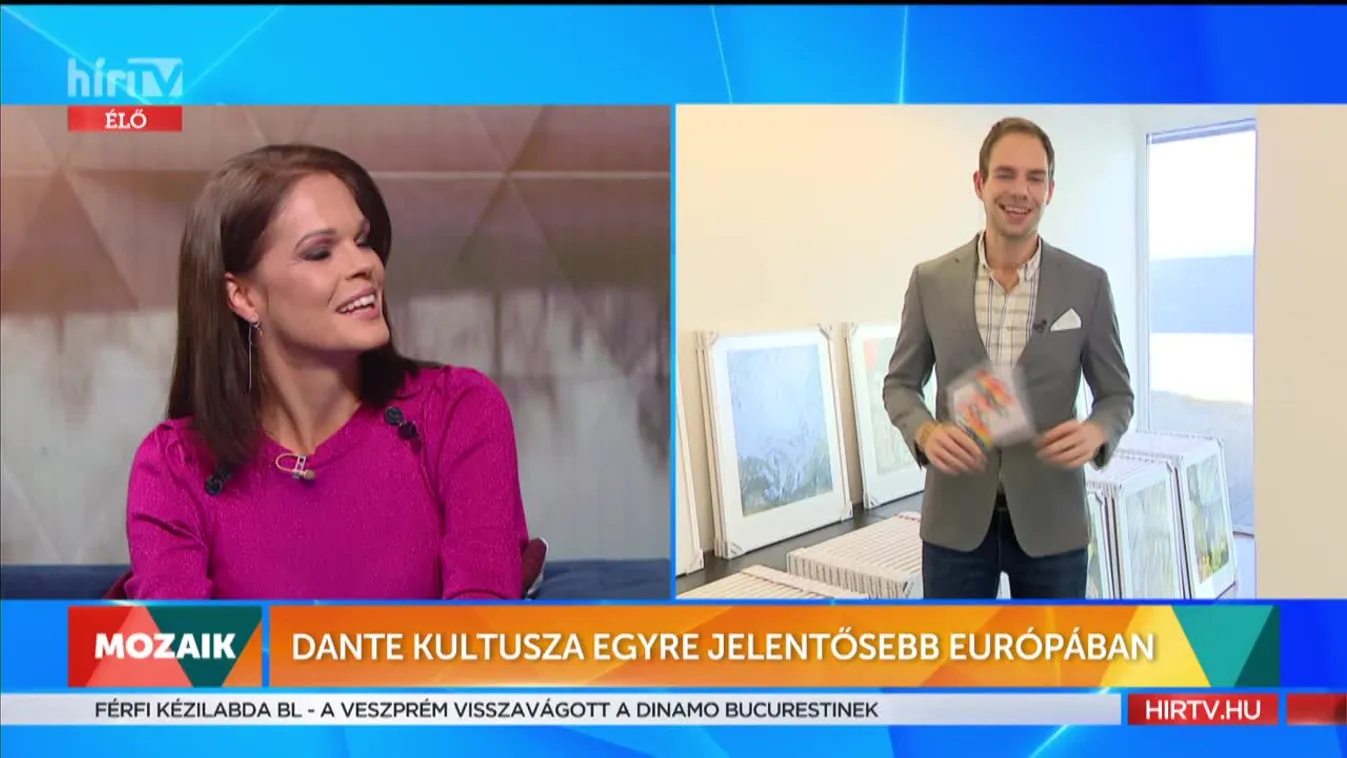 Mozaik: Dante kultusza egyre jelentősebb Európában (2021-12-03)