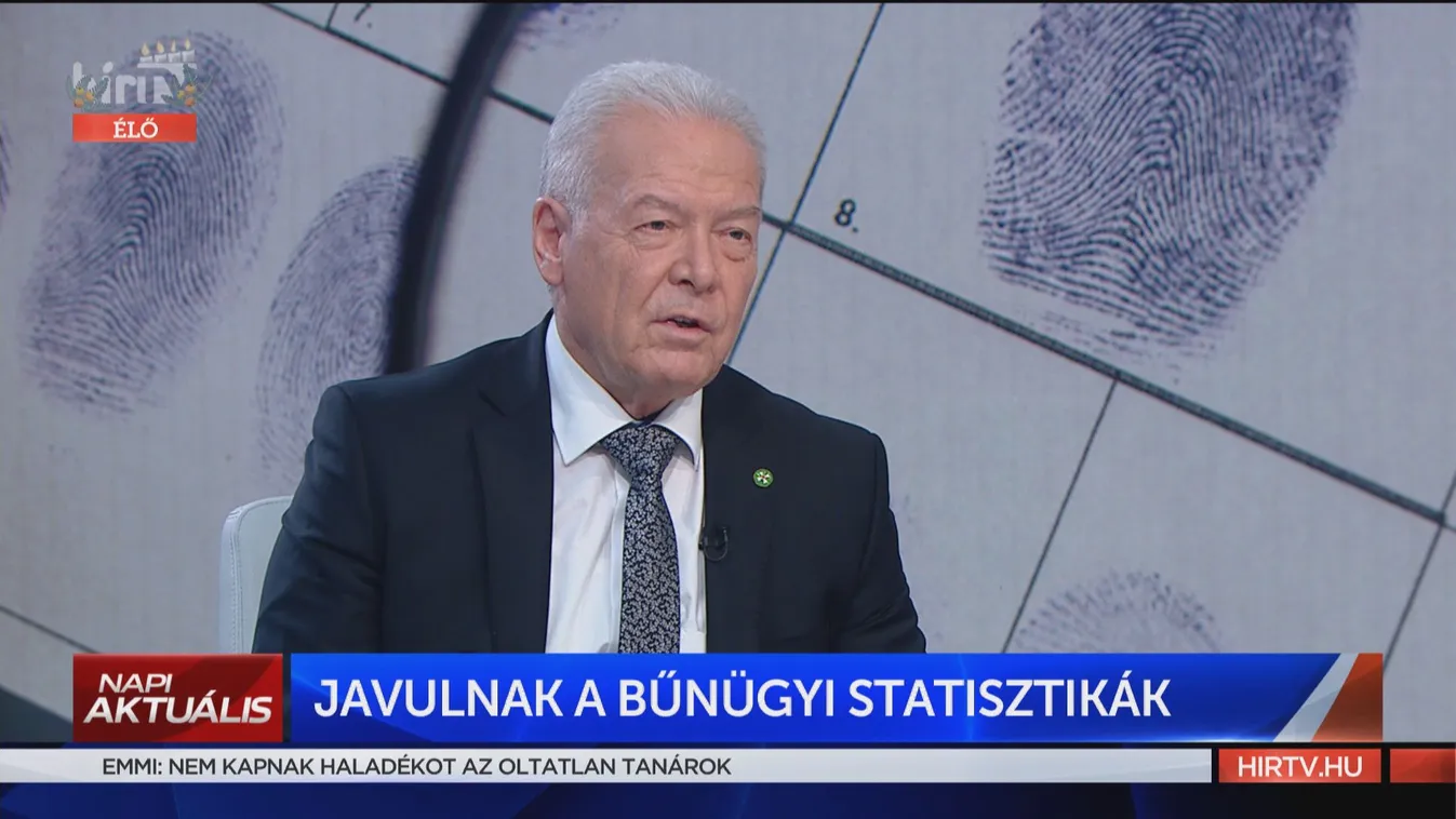 Kónya István: Ennek a 11 évnek a büntetőpolitikája sikertörténet