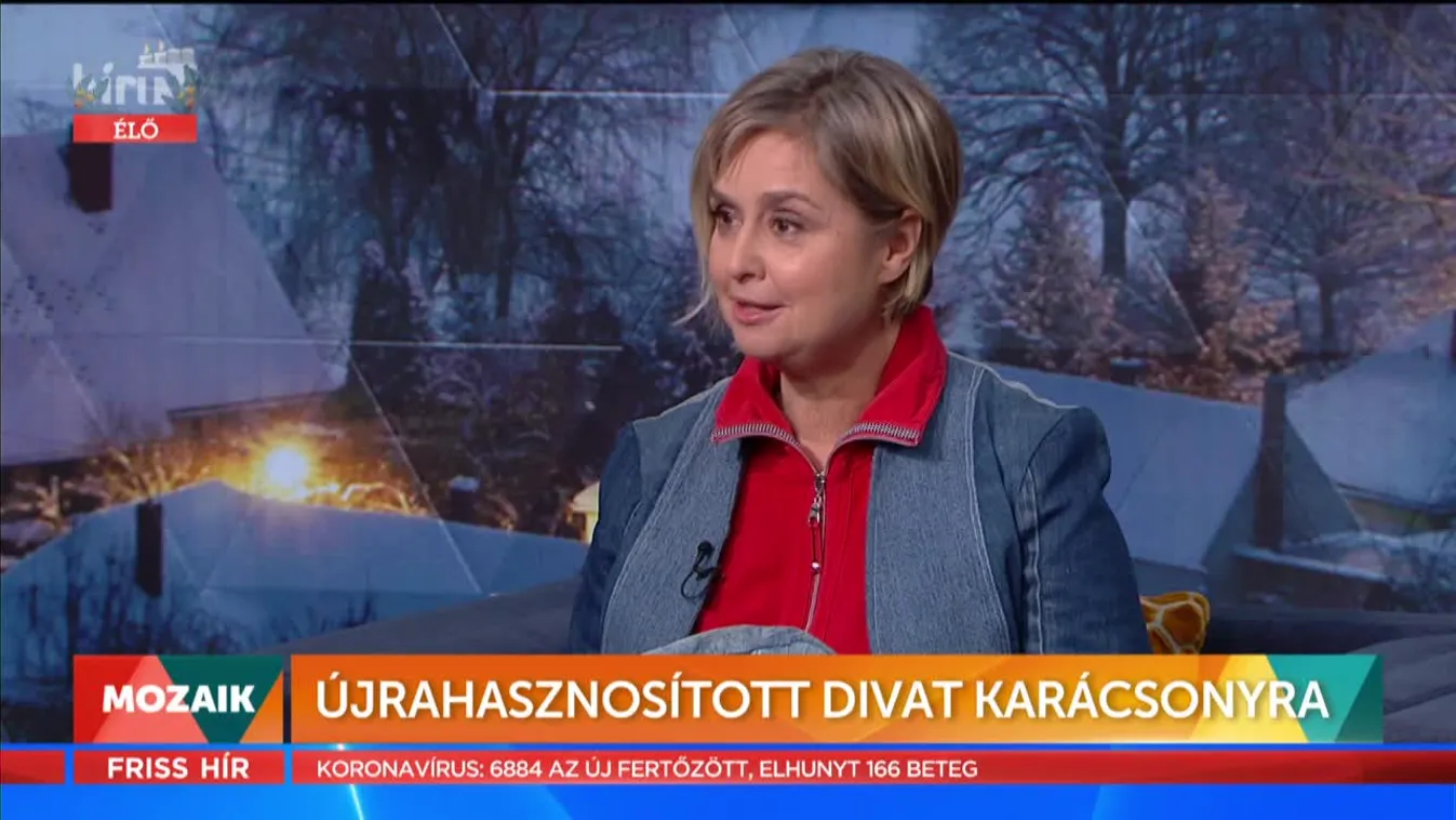 Mozaik: Újrahasznosított divat Karácsonyra