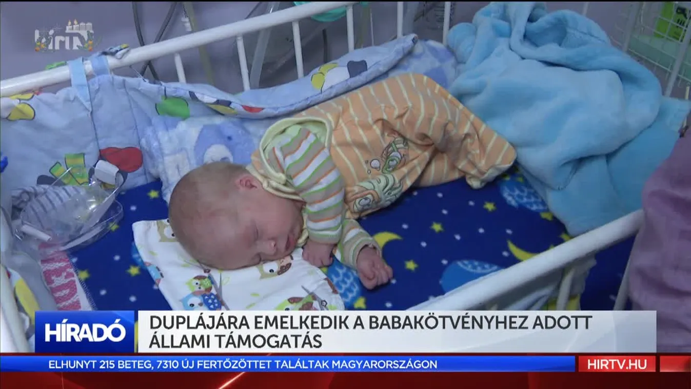 Duplájára emelkedik a babakötvényhez adott állami támogatás