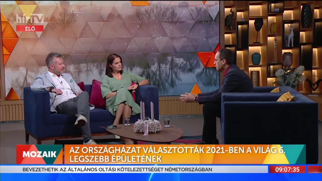 Mozaik - Az Országházat választották 2021-ben a világ 6. legszebb épületének (2021-12-01)