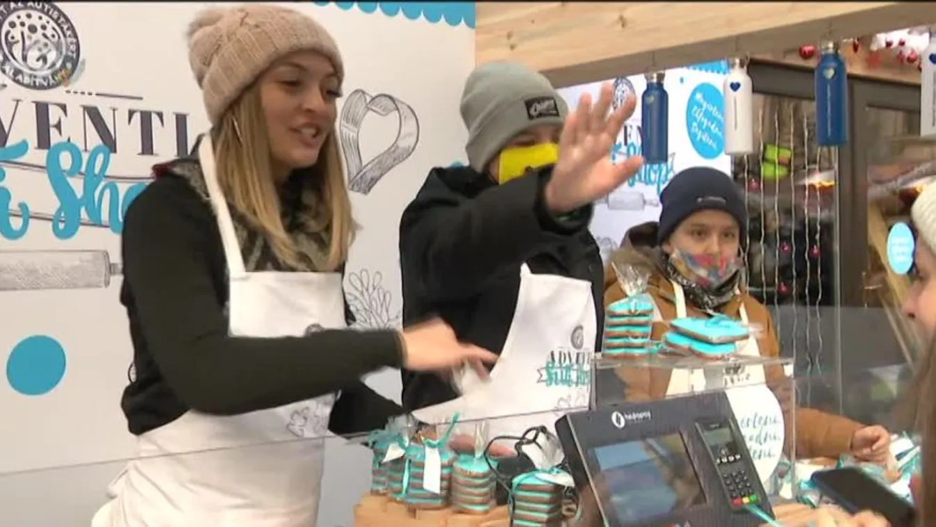 Mézeskalács szívvel az autistákért