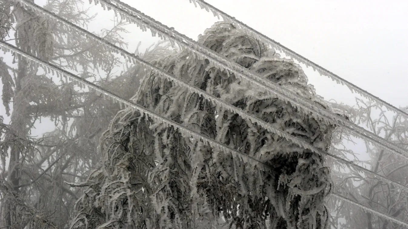 Két megyében is másodfokú riasztások vannak érvényben az ónos eső veszélye miatt