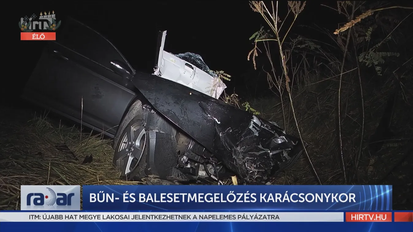 Radar - Bűn- és balesetmegelőzés karácsonykor