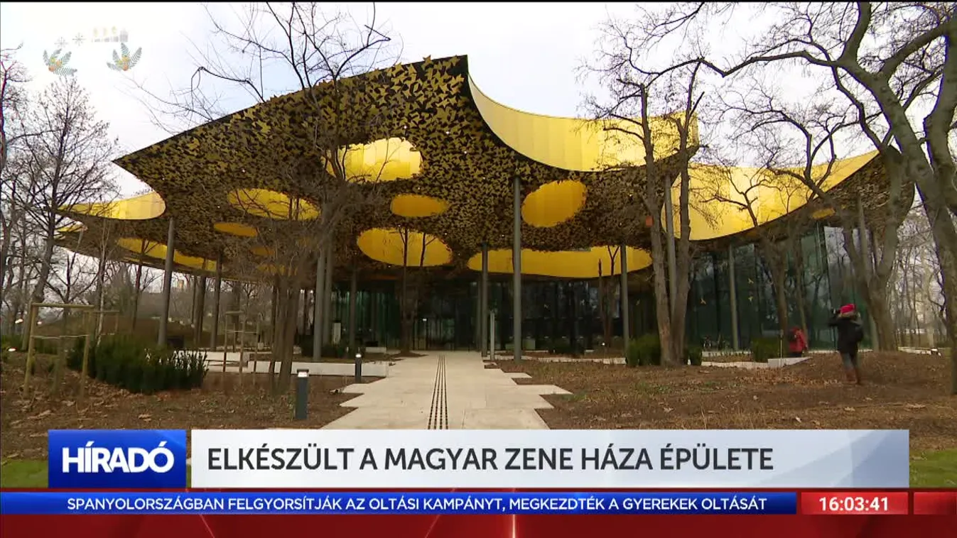 Elkészült a Magyar Zene Háza épülete