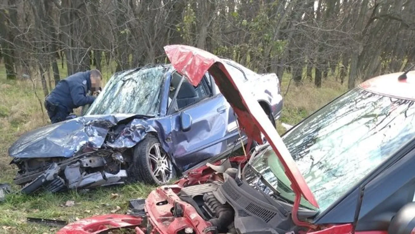 Megrázó helyszíni fotók érkeztek: Brutális baleset történt a XXIII. kerületben