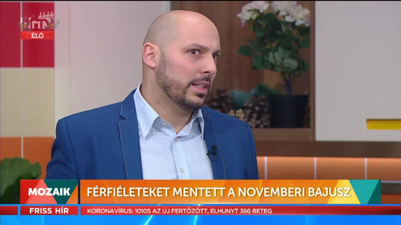 Mozaik - Férfiéleteket mentett a novemberi bajusz (2021-12-20)