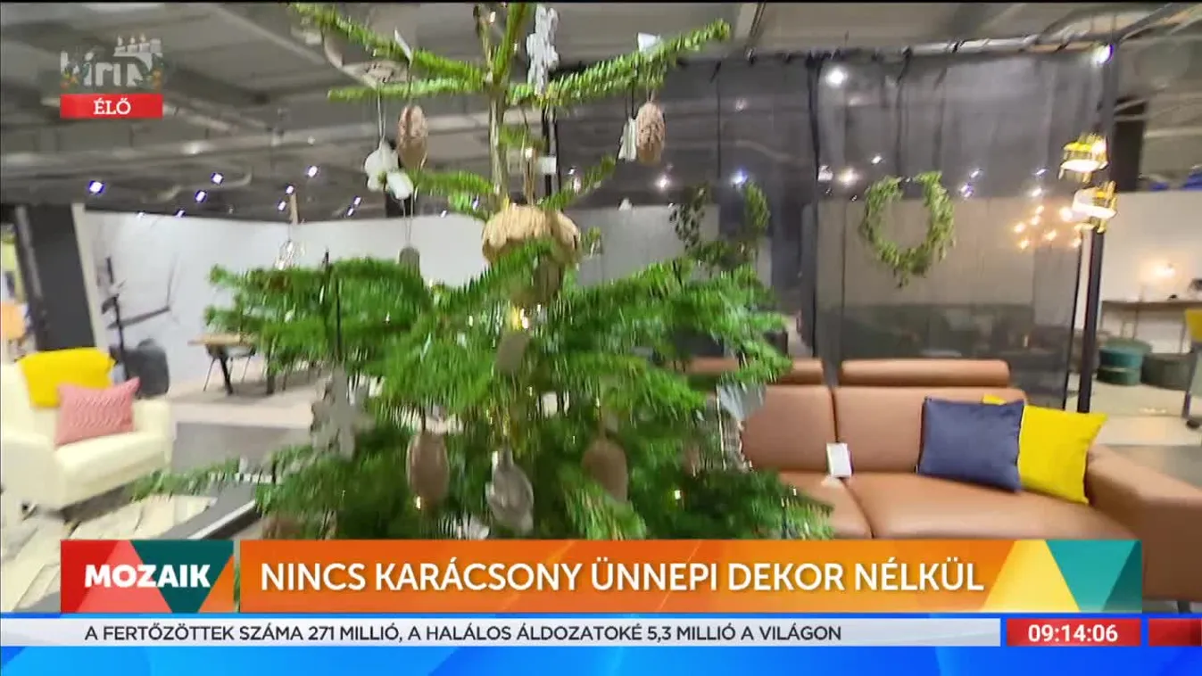 Mozaik – Nincs karácsony ünnepi dekor nélkül (2021-12-14)