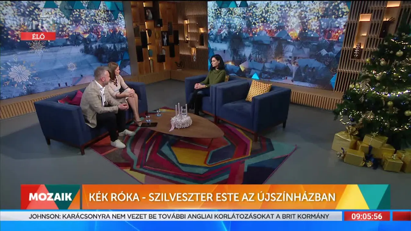 Mozaik - Kék róka - Szilveszter este az Újszínházban (2021-12-22)