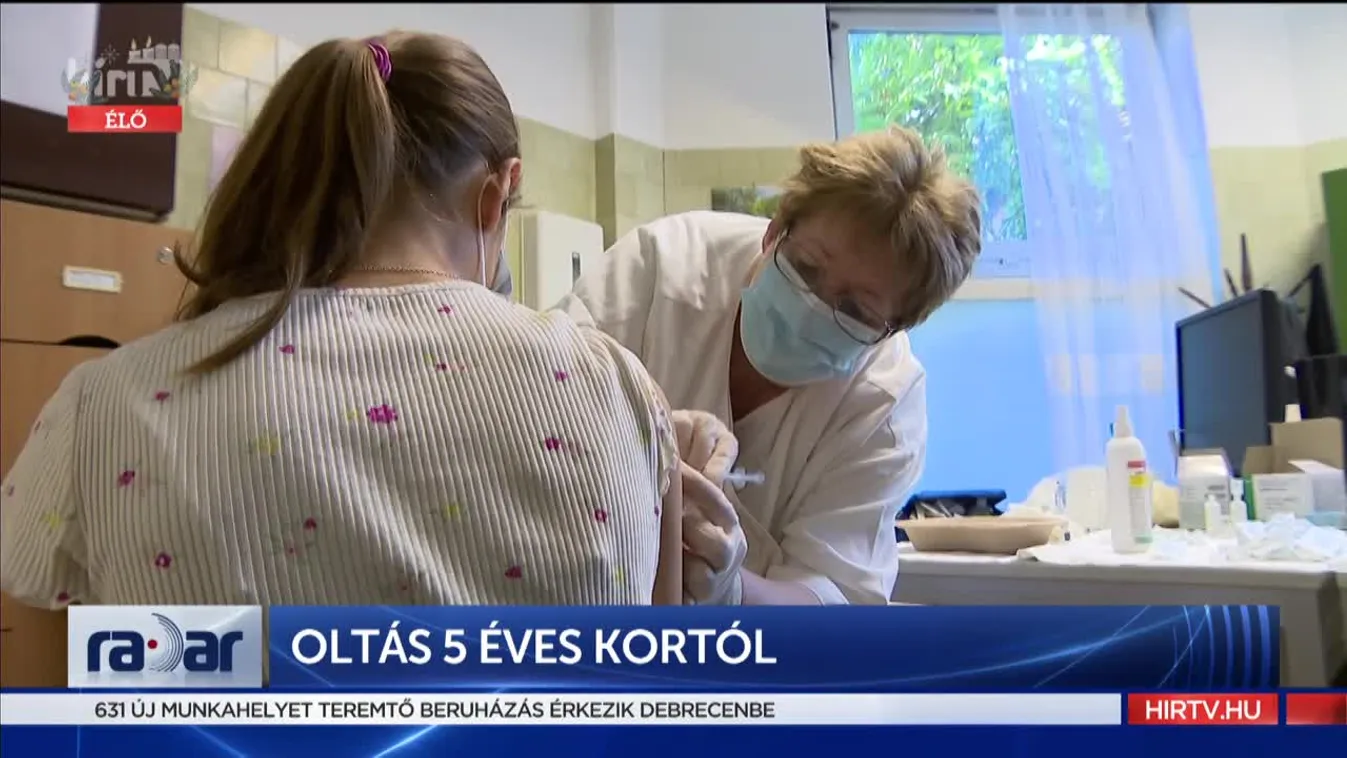 Radar: Oltás 5 éves kortól