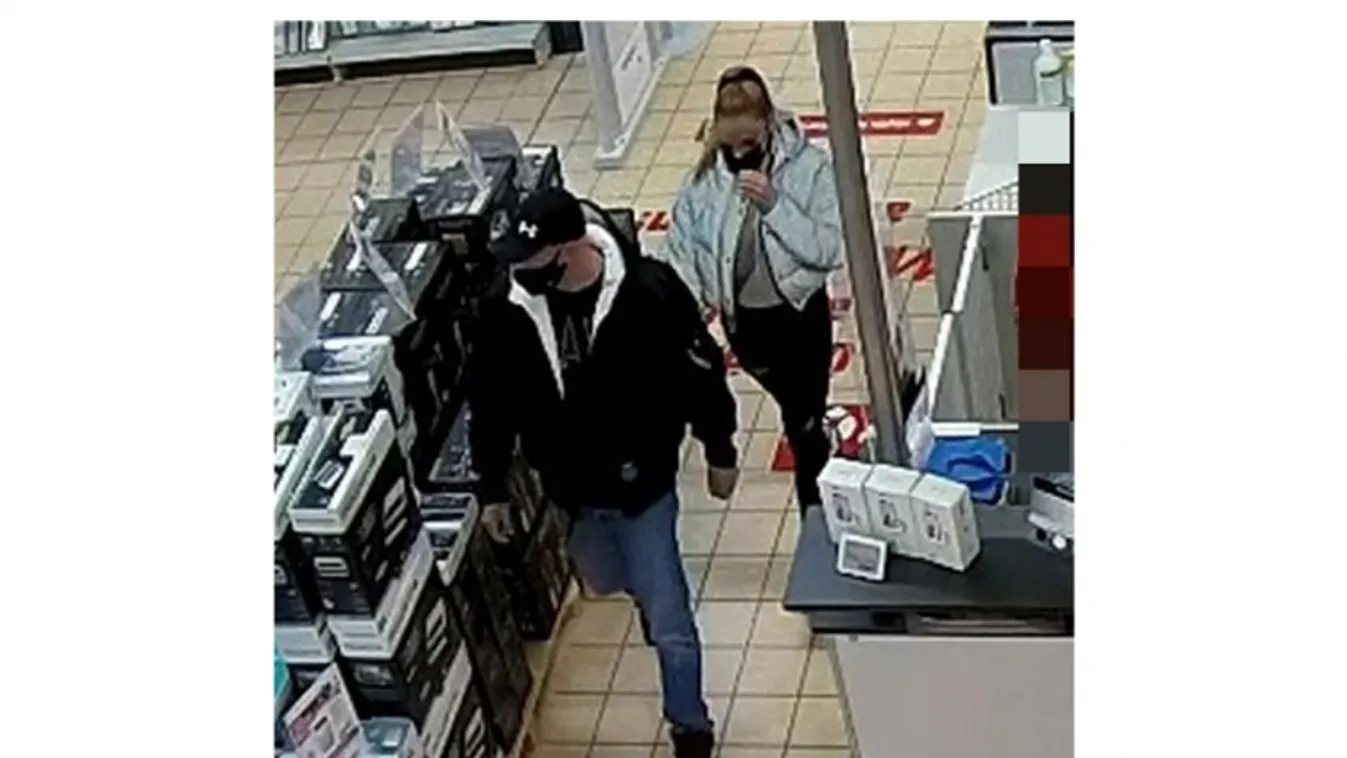 Lopás miatt keressük a párost, felismeri őket?