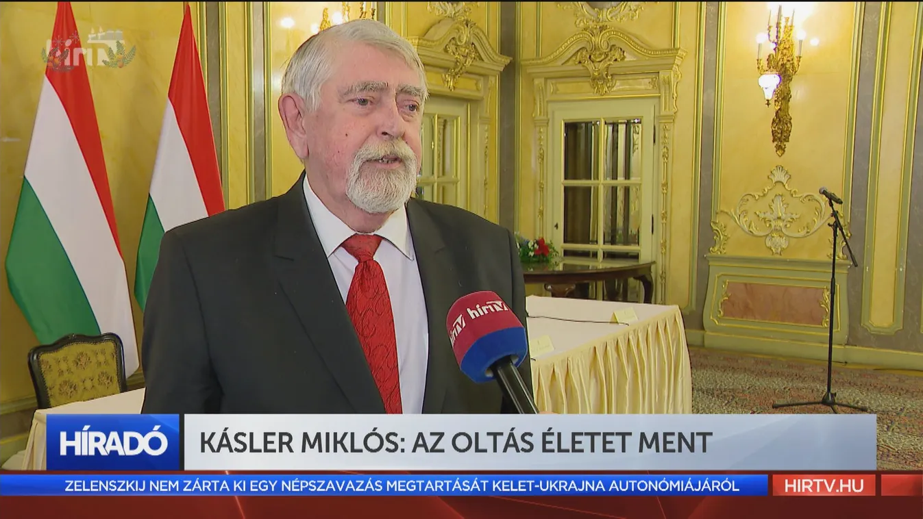 Kásler Miklós: Az oltás életet ment