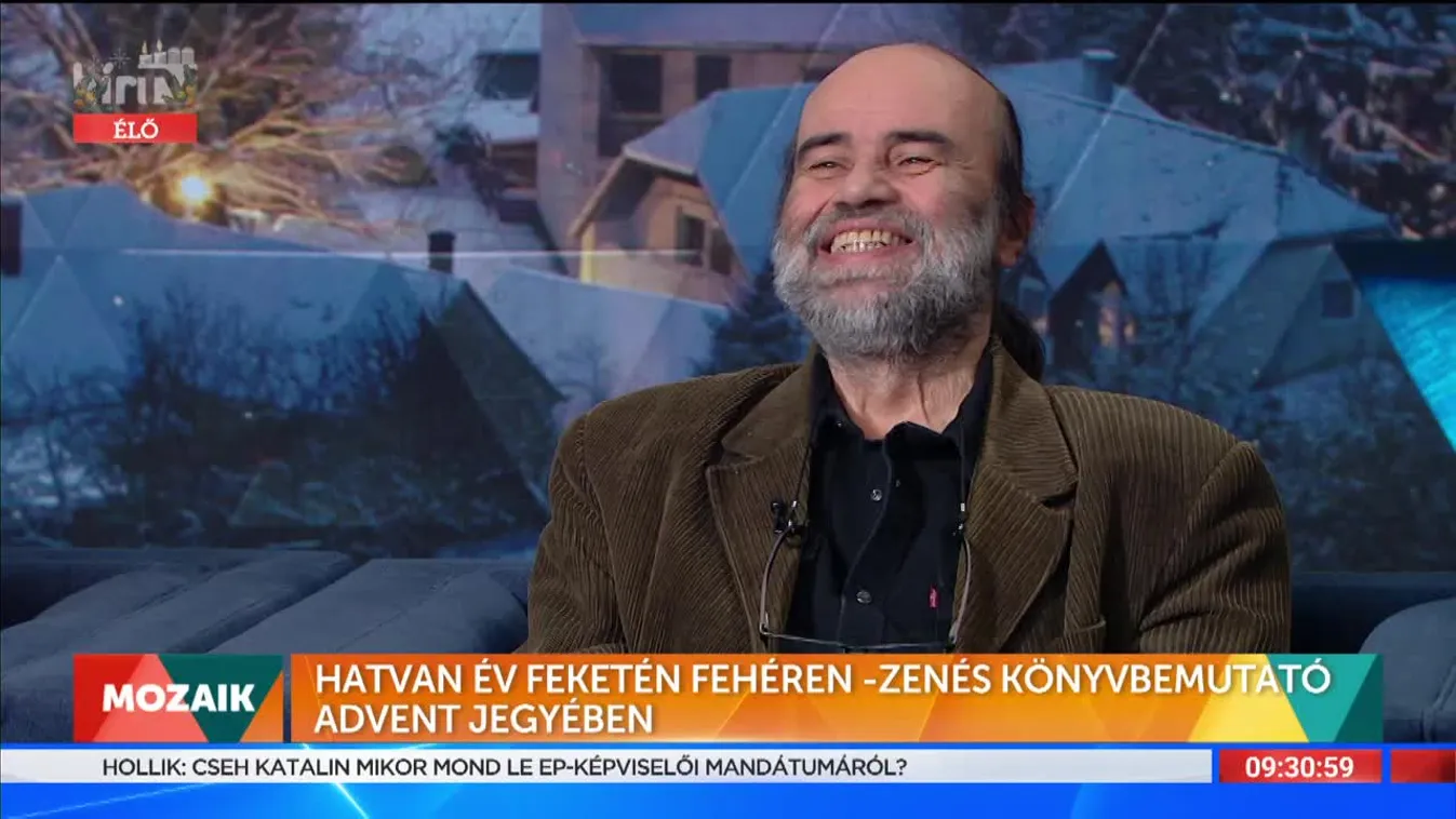 Mozaik - Zenés könyvbemutató advent jegyében (2021-12-09)