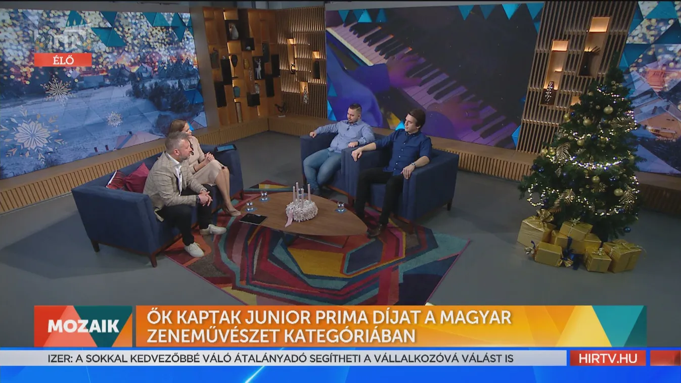 Mozaik: Ők kaptak junior prima díjat a magyar zeneművészet kategoriában
