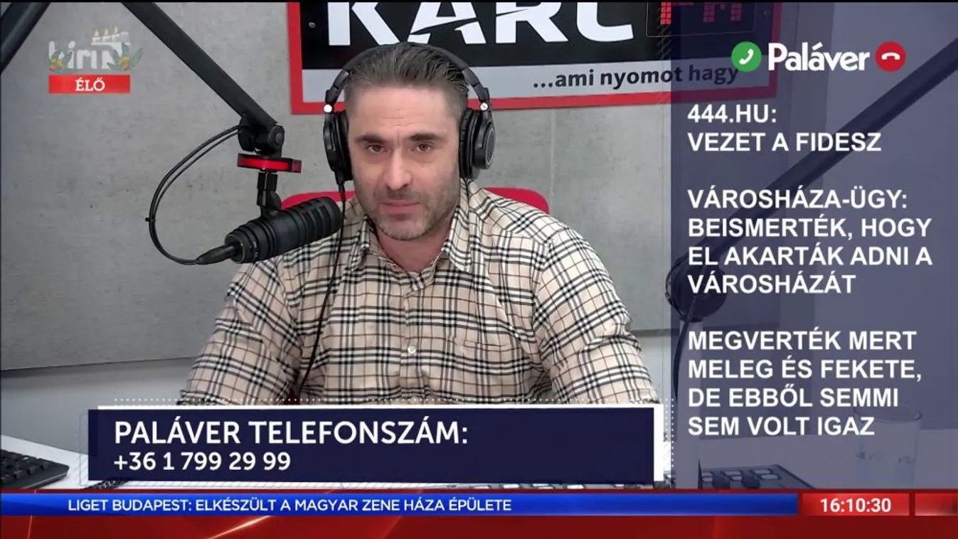 Paláver: Vezet a Fidesz